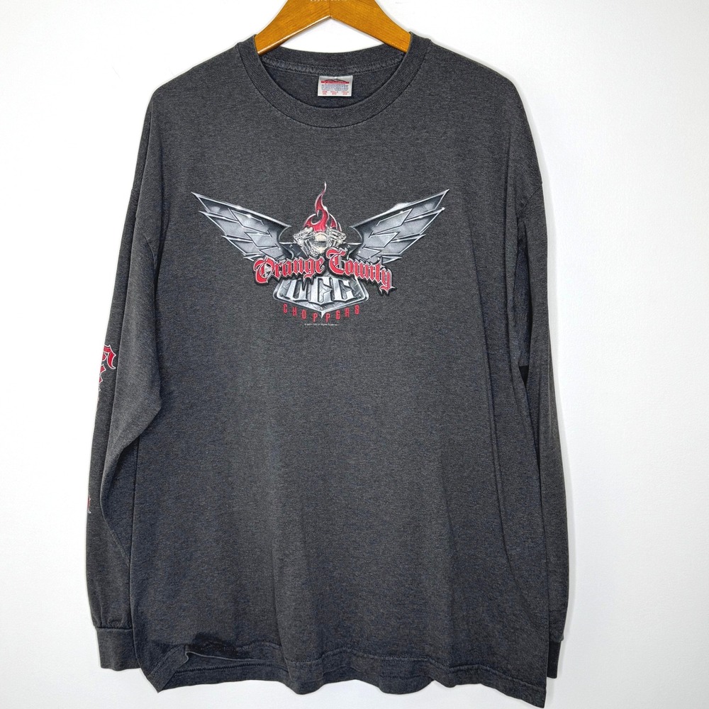 Vintage 2003 Orange County Choppers Long Sleeve‎ T Shirt 2XL